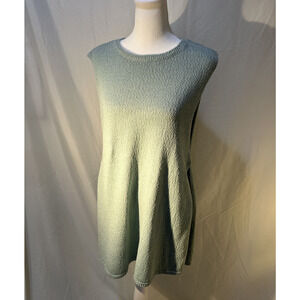 NWT Free People FP Beach Miranda Sweater Tunic Top Size Small Blue Haze Blue